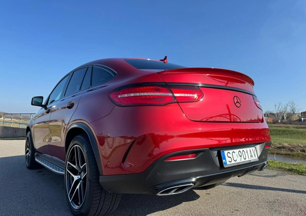 Mercedes-Benz GLE cena 269000 przebieg: 83000, rok produkcji 2017 z Częstochowa małe 497